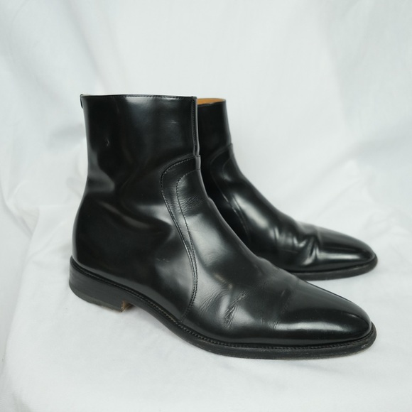 Maison Margiela men’s lether zip ankle boot. Size 43. US 9.5 / 10 - Picture 3 of 14